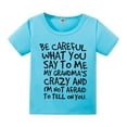 thumbnail image 2 of Dyfzdhu Kids Toddler Children Boys Spring Summer Graphic Letter T-shirt Clothing, 2 of 8