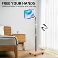 thumbnail image 2 of Soporte de suelo para tableta Wishacc con altura ajustable y 4 ruedas, 2 of 9