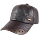 thumbnail image 1 of Gorra de Béisbol de Cuero Casquillas de Cuero Genuino Forro de Lana Gorra Ajustable para Otoño Invierno Al Aire Libre, 1 of 1