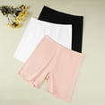 thumbnail image 6 of INNERSY Women's Plus Size Cotton Boyshorts Anti-Chafing 3-Pack(3XL,Black/Pink/White), 6 of 10