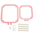 thumbnail image 2 of Hoop, Adjustable Double Layer Embroidery Frame Stand Tight Stitch Hoop, Suitable for Embroidery, Needlework, Sewing, Painting, Crafting, 2 of 7