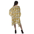 thumbnail image 5 of Moomaya Womens Georgette Short Beach Kaftan Beachwear Bikini Coverup Midi Dress, 5 of 6