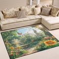 thumbnail image 2 of Non-Slip Polyester Rug 63x48in & 80x58in - Plush Memory Foam Floor Mat, Absorbent, Fade Resistant, Machine Washable for Living Room, Bedroom, Entryway，Garden, 2 of 7