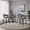 Light gray Chairs with Black Legs, variant on Sumdeal 2/4-Piece Swivel Bar Stool Set, Cotton Linen Cushions, 360° Rotating Modern Bar Stool Set, Suitable for Kitchen Island, Dining Room, Living Room, Vintage Gray White, Dark Gray, Green