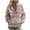 Pink#1, variant on cocolona Hoodies for Women Casual Long Sleeve Zip Up Hooded Sweatshirts Fall Winter Fashion Floral Print Jacket Coats with Pockets