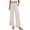 White, variant on Tittly Palazzo Pants Wide Leg Sweatpants Women Women's Solid Color Fashionable Casual Pocket Cotton Linen Waist Wide Leg Pants Cotton Pants for Women Pantalones Para Mujer AG L