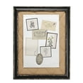 thumbnail image 2 of SOFE Vision Board Linen Bulletin Board Black Frame, 21"×27" Pin Boards Large Cork Boards for Walls, Rustic Message Board Decorative Memo Boards, Wall Mounted Display Picture Board for Home, 2 of 9