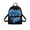 Blue Ocean Turtle & Hibiscus Floral Print, variant on Eheartsgir Pink Camo Deer Head Womens Purse Lightweight Mini Backpack for Hiking Dating, Polyester Waterproof Small Backpack