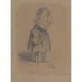thumbnail image 3 of Hippolyte Mailly 19x24 Black Modern Framed Museum Art Print Titled - Caricature of Louis Marie De La Haye, Viscount De Cormenin (Alias Timon) (1859), 3 of 5