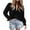 Black, variant on Wancir Women Hollow Out Fall Tops 2024 Dressy Lace Eyelet Buttons V Neck Long Sleeve Casual Embroidery Boho Blouse Shirts