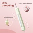 thumbnail image 6 of Votnto 2-in-1 Needle Threader & Seam Ripper Tool, 2025 New Plug-in Needle Threader Stretchable Seam Rippers for Sewing, Needle Threading Tool for Hand Sewing Knitting Craft Quilting Supplies, 6 of 8