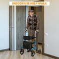thumbnail image 6 of Accreate Rolling Walker for Seniors - Lightweight Folding Rollator Walker with Seat and Dual Braking System, 6 of 7