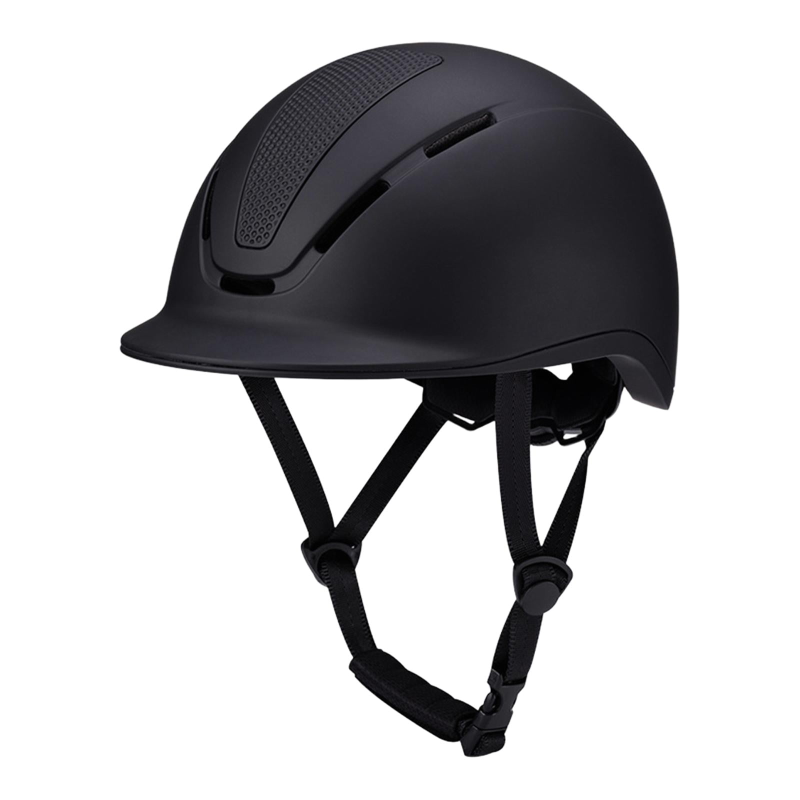harayaa Equestrian Helmet Adjustable Equestrian Supplies Bike Helmet Horse Equipment black
