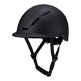 thumbnail image 4 of Casco ecuestre para caballos, ajustable, transpirable, para hombre y mujer, para ciclismo negro, 4 of 8