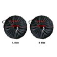 thumbnail image 4 of SHAR 4pcs Car Tire Sun Shade Spare Tire Dust Cover Rv Tire Protection Cover Guard (Size L), 4 of 5