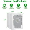 thumbnail image 2 of 3 Pack Vacuum Bags Compatible with iRobot Roomba i3+,i5+,i7+,i8+,j5+,j6+,s9,Dirt Disposal Bags Compatible with Roomba i,j and s series, 2 of 7