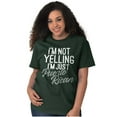 thumbnail image 3 of Puerto Rican Funny Yelling Boricua Women's Graphic T Shirt Tees Brisco Brands S, 3 of 5