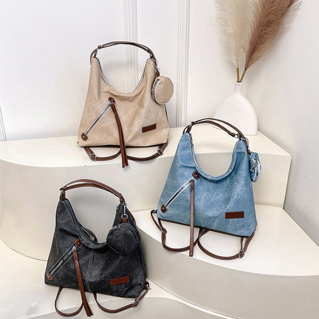 Xihbxyly Mochila Informal, Bolso de Hombro de Gran Capacidad, Moderna y Funcional, Versátil para Ir Al Trabajo, Estudiar y Trabajar. Correas Ajustables, Cómoda de Llevar. 30 X 16 X 6 Cm.