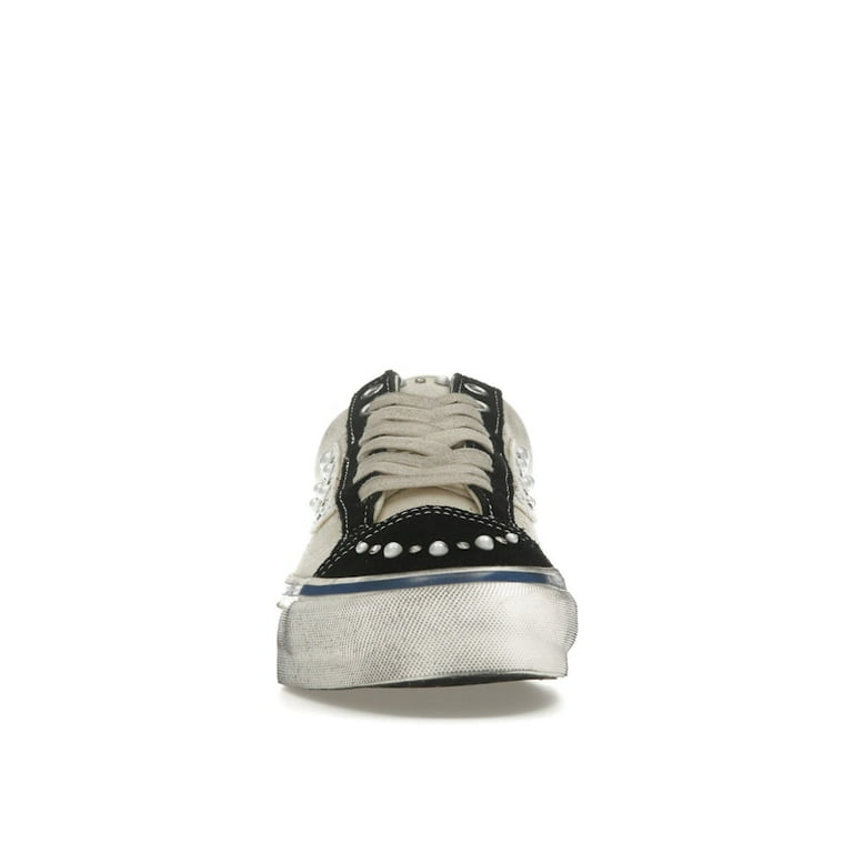 VANS VAULT AUTHENTIC STRESSED ホワイト 30.0 Vans Vault UA OG Authentic LX Sneakers in Stressed Classic