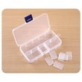 thumbnail image 6 of FurNest 10 Compartments Plastic Box Case For Jewelry Bead Container Craft Storage, 6 of 9