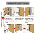 thumbnail image 3 of 2PCS Heavy Duty Door Anchor, Elastic Resistance Bands Door Anchor Accessories Equipment for Home Gym Strength Training, 3 of 8