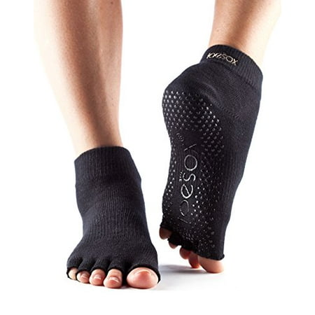 

ToeSox Half Toe Toe Socks Black Medium