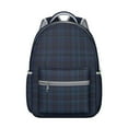 thumbnail image 1 of Colorful Checkered Backpack Plaid and Geometric Pattern School Bag Unique Travel Bag for Student and Student, 1 of 6