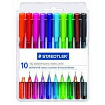 Staedtler Ballpoint Stick Pens, 43235MWP10TH
