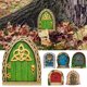 thumbnail image 1 of Miniature Fairy Elf Door Wooden Landscape Dollhouse Interior Wall Garden Tree Doors Sculpture Craft Outdoor Garden Decoration6Australia He Qiyong unisex, 1 of 1