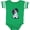 Football Green and White, variant on Inktastic Tri Color King Charles Spaniel Boys or Girls Baby Bodysuit