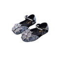 thumbnail image 4 of Girl's Sparkling Princess Dress Shoes Mary Jane Children's Ballet Flat Shoes Wedding Party, 4 of 7
