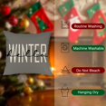 18x18 Christmas Throw Pillow Covers,Decorative Snowflake Hello Winter