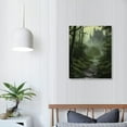 thumbnail image 3 of Nawypu Gothic Medieval Style Passage to Mysterious in Forest Wall Art Canvas Print Wooden Frame Abstract Paintings - Wall and Home Decor,, 3 of 4