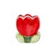 thumbnail image 1 of Porta Brochas de Maquillaje Flor de Cerámica - Diseño Elegante, Almacenaje Multifuncional y Tamaño Compacto - Organizador de Escritorio para Brochas/Plumas/ Dormitorio de Niñas, 1 of 3