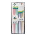 thumbnail image 4 of THY COLLECTIBLES 4 Pairs Colorful Fiberglass Non-Slip Reusable Family Chopsticks Dishwasher Safe, Perfect for Chinese, Korean & Japanese Meals - 2 Short 7.8", 2 Long 9.5" Dinosaurs, 4 of 4