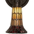 thumbnail image 3 of 5.5" Wide Stained Glass Pond Lily Wall Sconce, 3 of 7