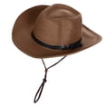 thumbnail image 3 of de Verano Plegable Sombrero de Aire Libre de Vaquero para Hombres Y Mujeres - café, unico Sunnimix sombreros para el sol para mujeres, 3 of 4