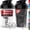 BLACK/TRANSPARENT, variant on VELOMIX Leak Proof Protein Shaker Bottle with Wire Whisk, 2 Pack, 20 fl oz, Black/Clear
