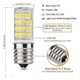 thumbnail image 2 of 4W Dimmable LED E17 Oven Bulb , Daylight 6000K 40W Halogen Equivalent Light ,Ceramic E17 LED Bulb, 2 of 5