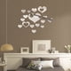 thumbnail image 3 of 3D Amor Corazón Espejo Superficie Pegatinas de pared Arte DIY Acrílico Calcomanía para el hogar Decoración 16 piezas Methold JJ6547-00, 3 of 6