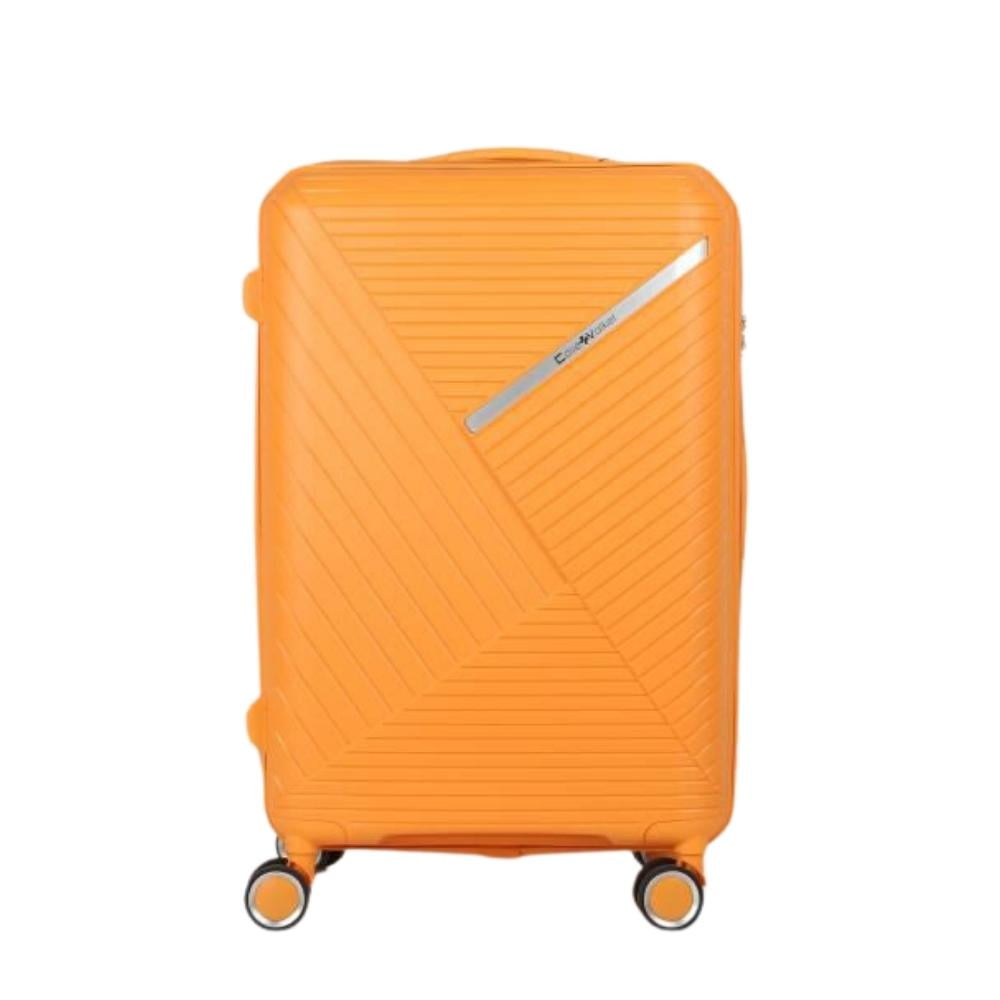 LUGGAGE CITY special Pp Polypropylene Lightweight Spinner Luggage 24 Medium
