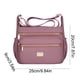 thumbnail image 3 of Bolso cruzado de gran capacidad para mujer con múltiples bolsillos, tela de nailon, correa ajustable, ligero para uso diario, viajes y compras., 3 of 6