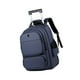 thumbnail image 5 of Mochila con ruedas de gran capacidad y versátil maletín para portátil con ruedas para mujeres y hombres. azul, 5 of 9