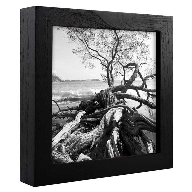 MCS 6x6 Solid Wood Art Frame In Black - Walmart.com