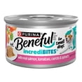 thumbnail image 3 of (6 pack) Purina Beneful Small Breed Wet Dog Food, IncrediBites Loaf With Real Salmon Recipe, 3 oz., 3 of 11