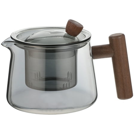 Separate Teapot Water Kettle Infuser Electric Jugs Travel Grey