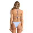 thumbnail image 5 of Roxy Swell Seekers Tiki Tri & Tie Side Cheeky Set - Size S - Color: Powder Blue, 5 of 5