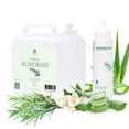 thumbnail image 1 of Gel de transmisión conductiva Medvat con aloe vera - Aroma a romero - No irritante - Masaje, estimulación muscular, microcorriente - 5 litros con botella recargable de 247 ml, 1 of 4