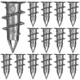thumbnail image 1 of 100 Pcs Ancres Murales Fixations Murales Ancres Auto-Percées pour Cloisons Sèches pour Suspendre des Arts (Vis Non Incluse), 1 of 4