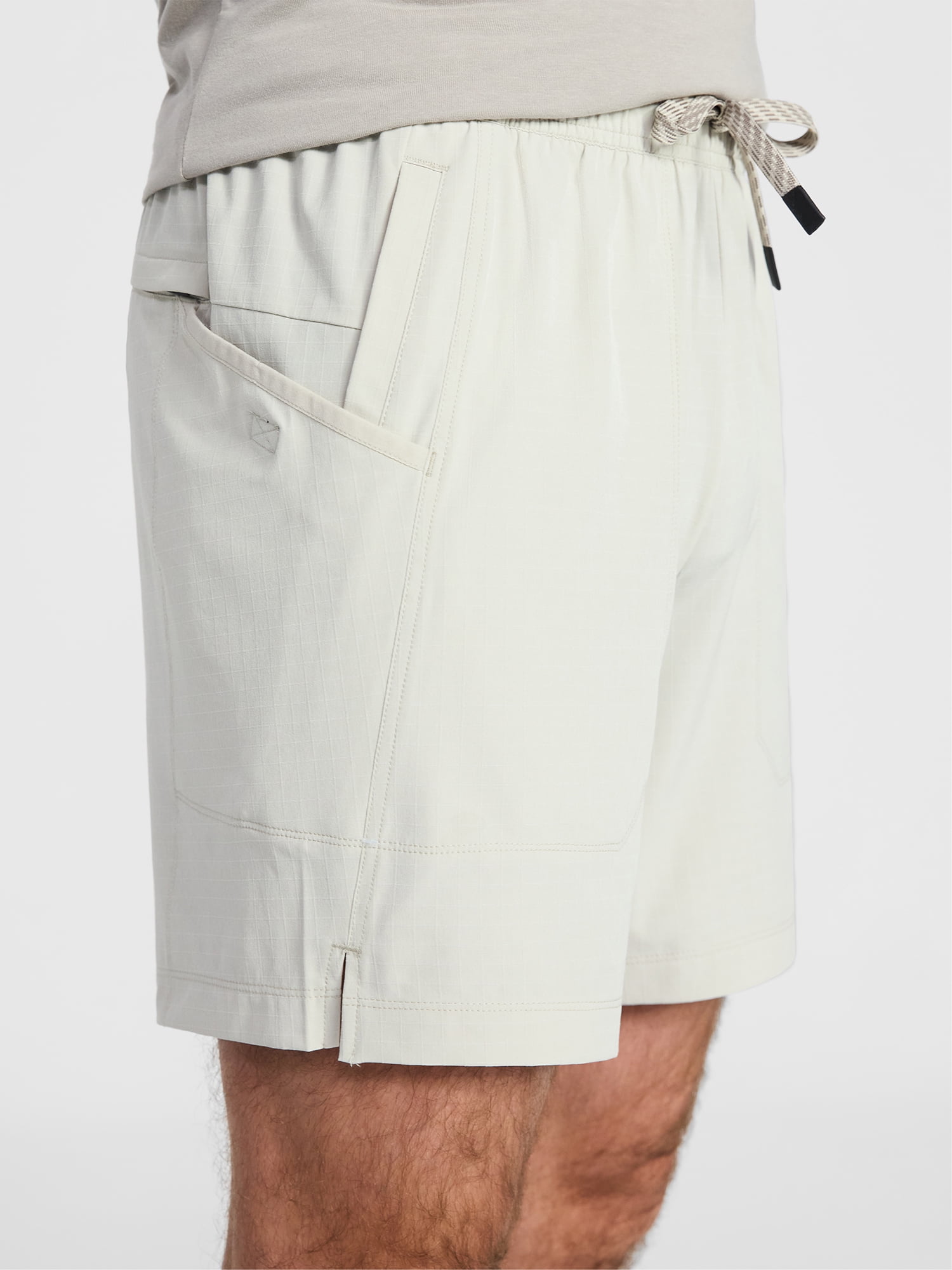 Athletic Works Men's and Big Men's Ripstop Shorts, 7" Inseam, Sizes XS-3XL